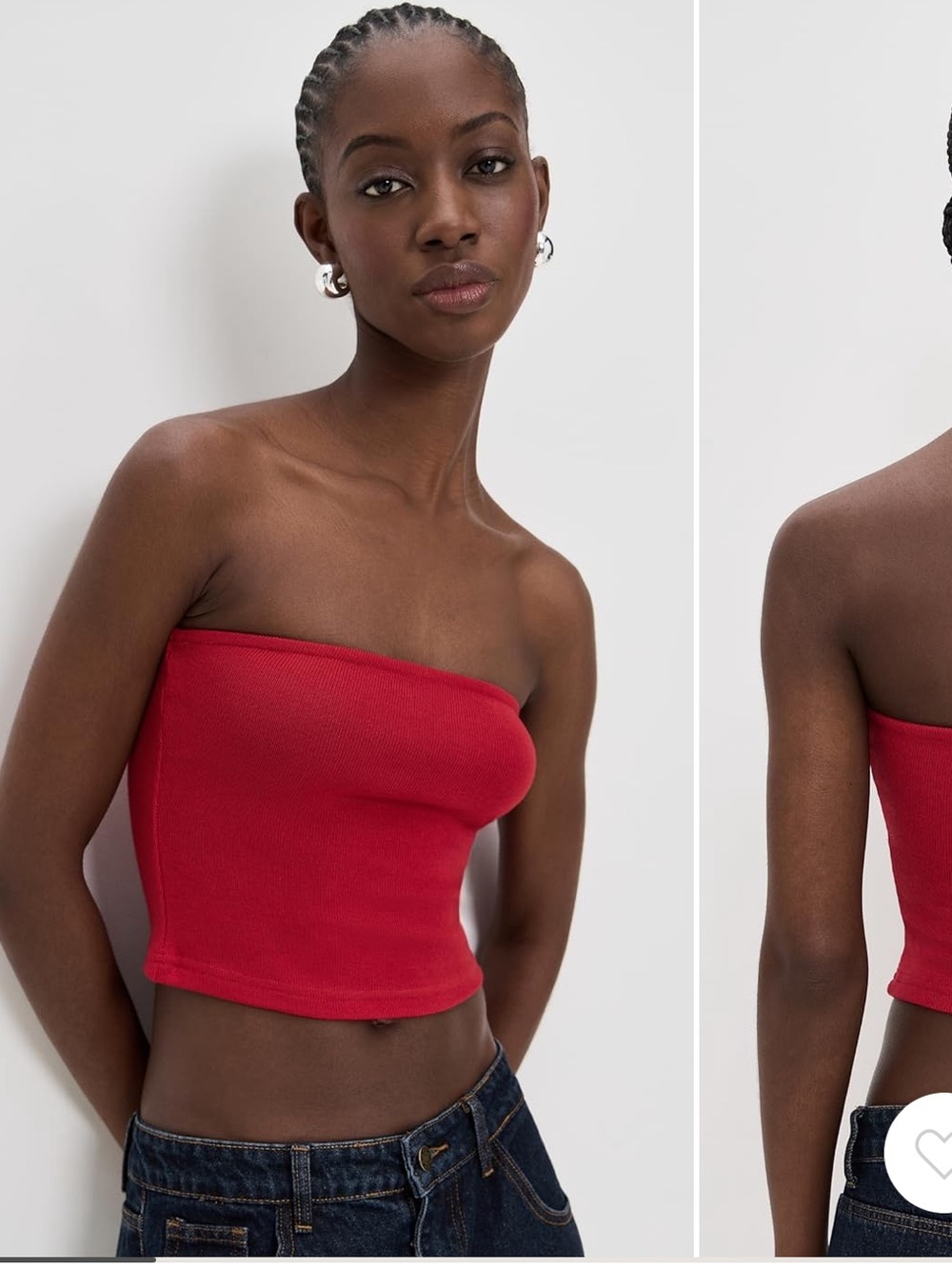 Lioness red tube top